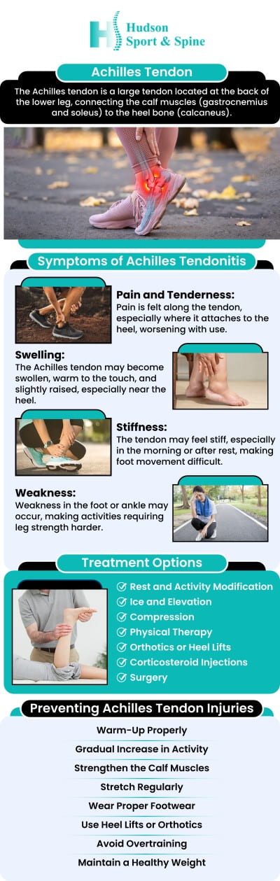 At Hudson Sport & Spine, Dr. Todd Givens, DC, and our team are committed to helping you recover from Achilles tendinitis. We offer effective, personalized treatments that target pain relief, reduce inflammation, and restore mobility. Get back to your active life — contact us today to begin your recovery journey! For more information, contact us today or schedule an online appointment. We are conveniently located at 70 Hudson Street, suite 2B Hoboken, New Jersey 07030. At Hudson Sport & Spine, Dr. Todd Givens, DC, and our team are committed to helping you recover from Achilles tendinitis. We offer effective, personalized treatments that target pain relief, reduce inflammation, and restore mobility. Get back to your active life — contact us today to begin your recovery journey! For more information, contact us today or schedule an online appointment. We are conveniently located at 70 Hudson Street, suite 2B Hoboken, New Jersey 07030.